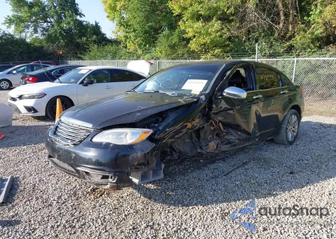 2012 Chrysler 200 Limited from USA, damaged, VIN 1C3CCBCBXCN223333